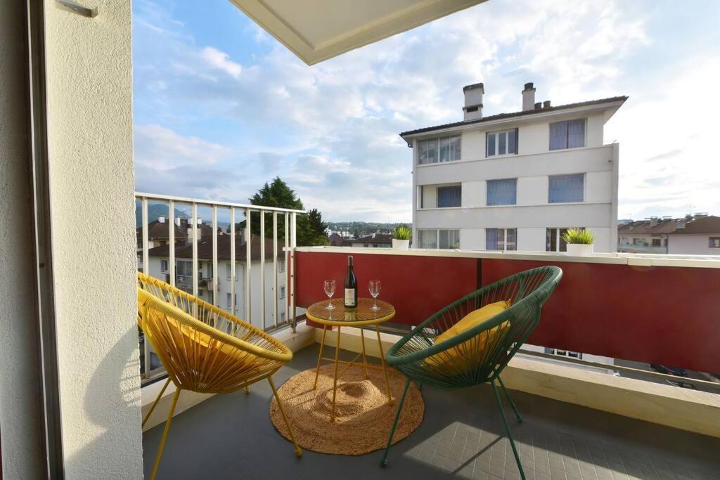 Cabana & Le Central - Proche Lac , Terrasse Et Parking Annecy Buitenkant foto